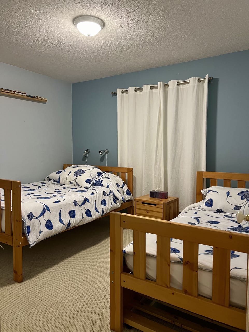 3rd Bedroom with double and twin bed.