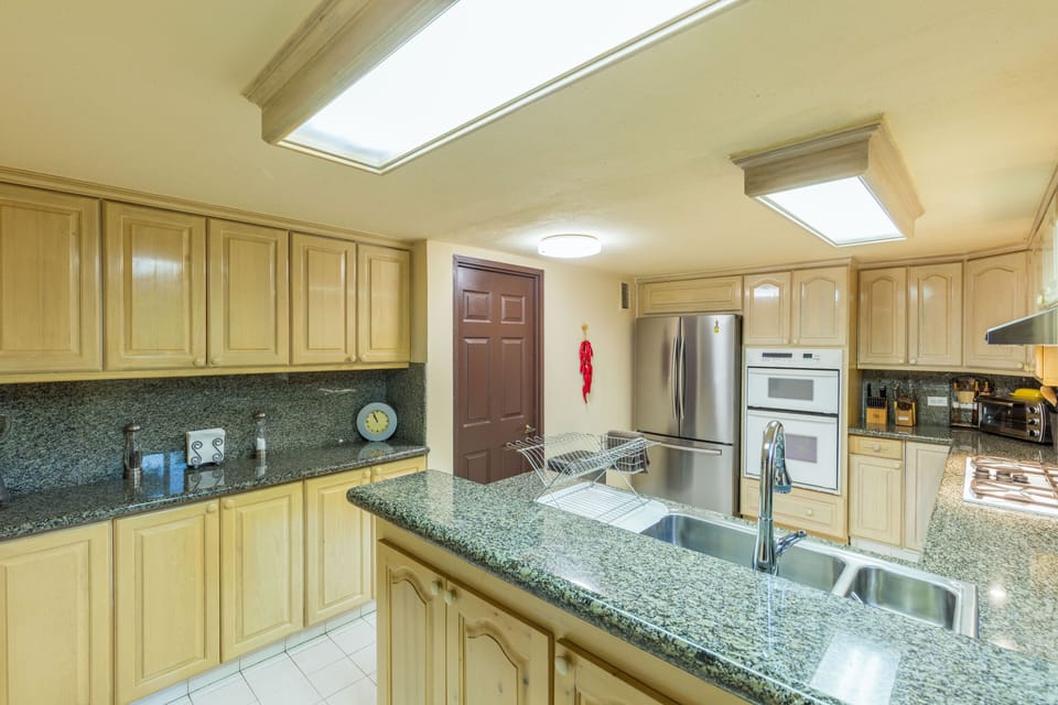 Kitchen - perfectly tucked away for a private chef
