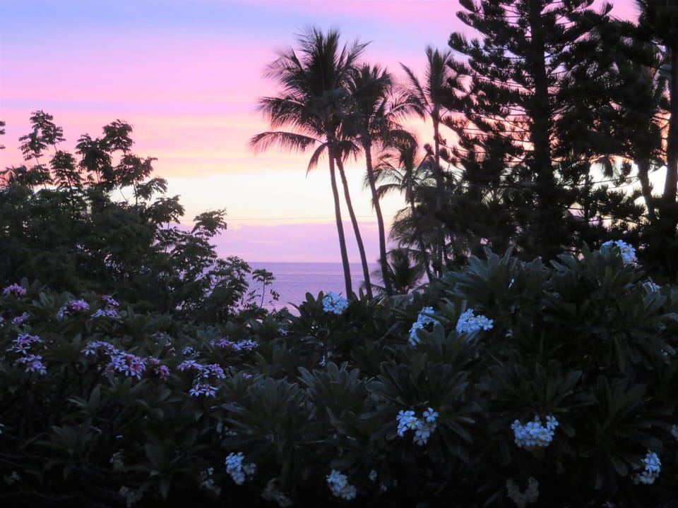 Sunset from lanai