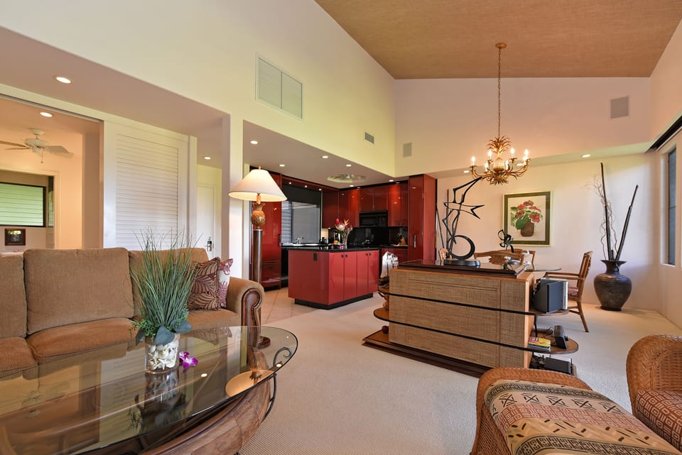 Open comfortable living area