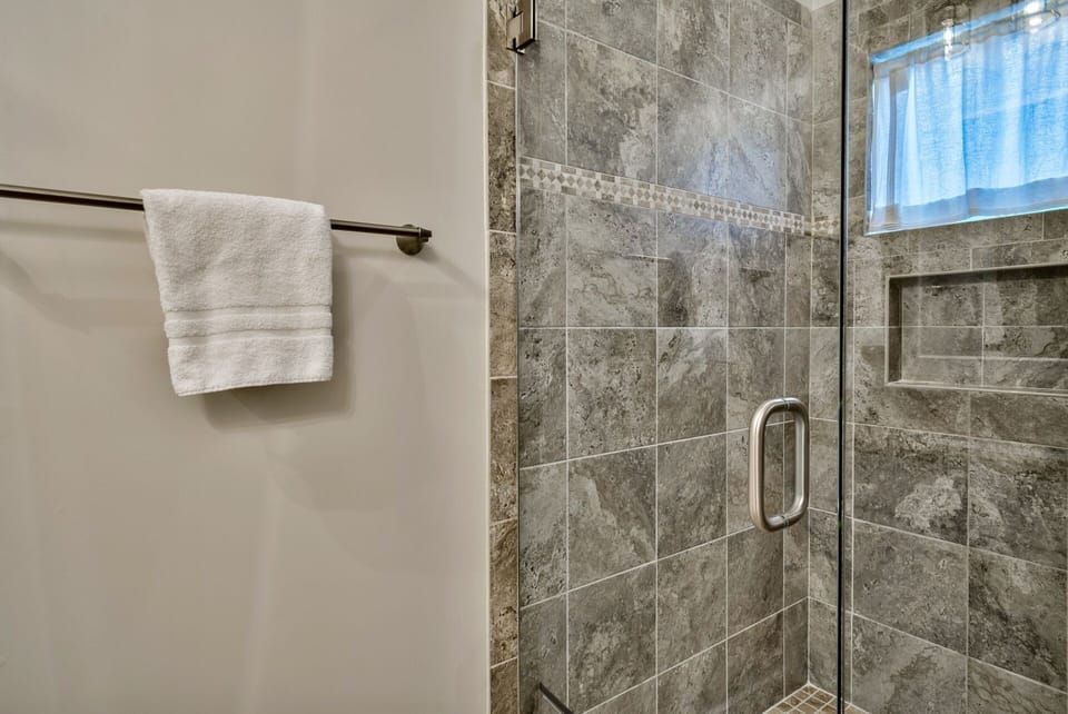 Second Floor Master Bathroom Shower area