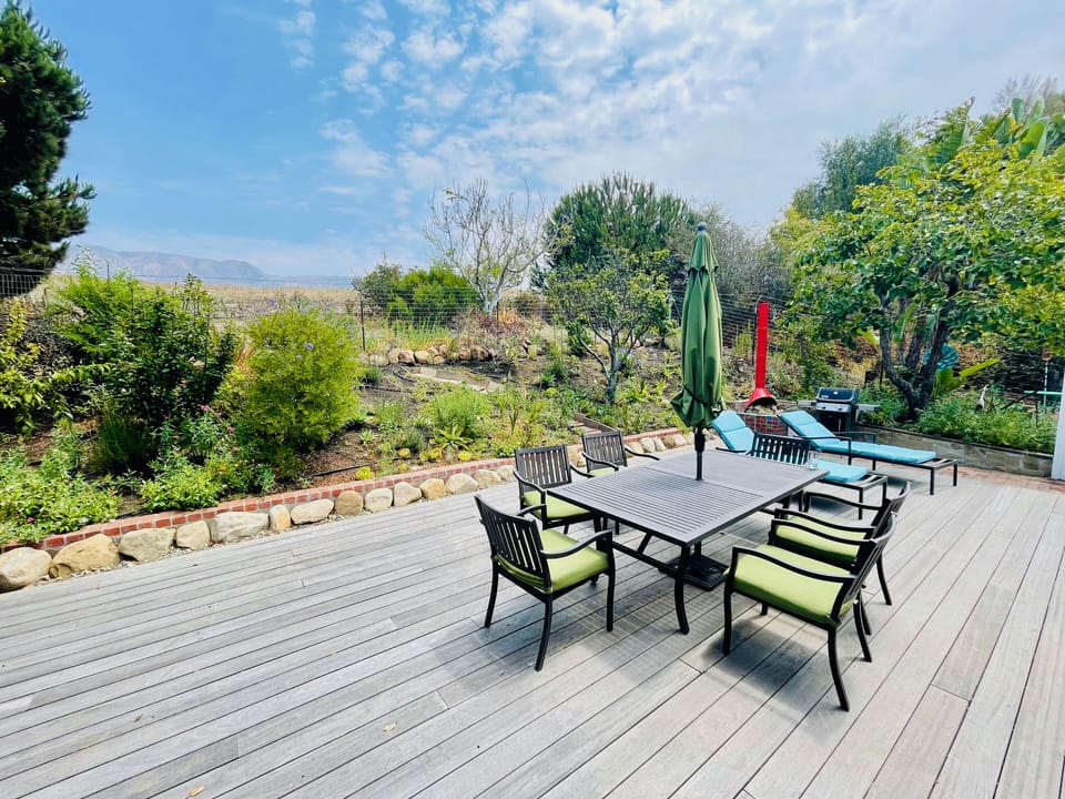 Back patio