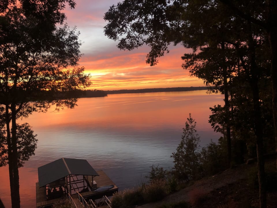 Stunning, unobstructed sunset views!