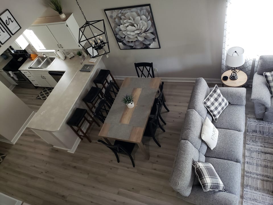 Open floor plan