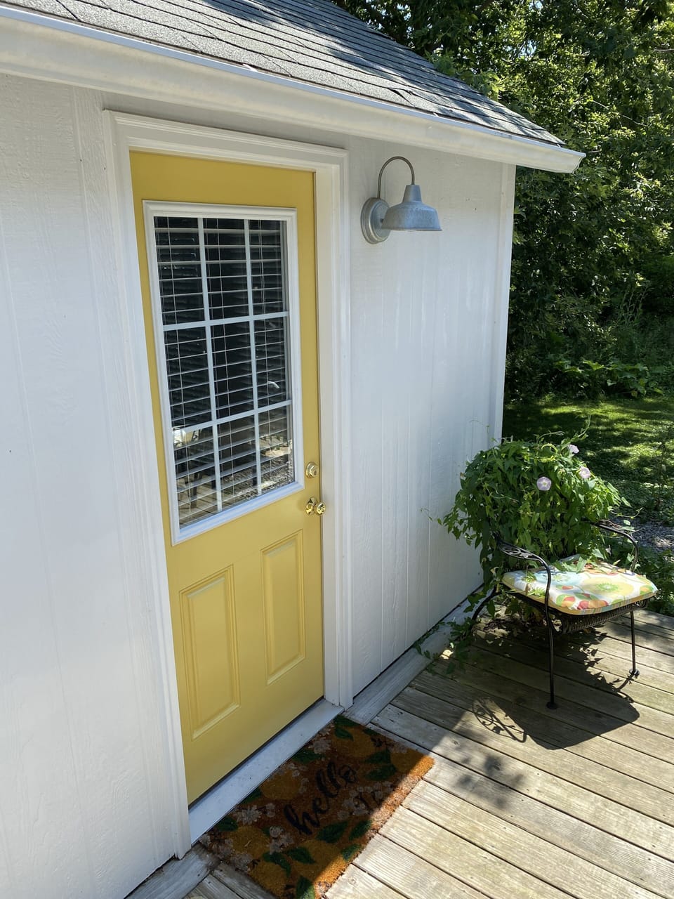 Guest house door