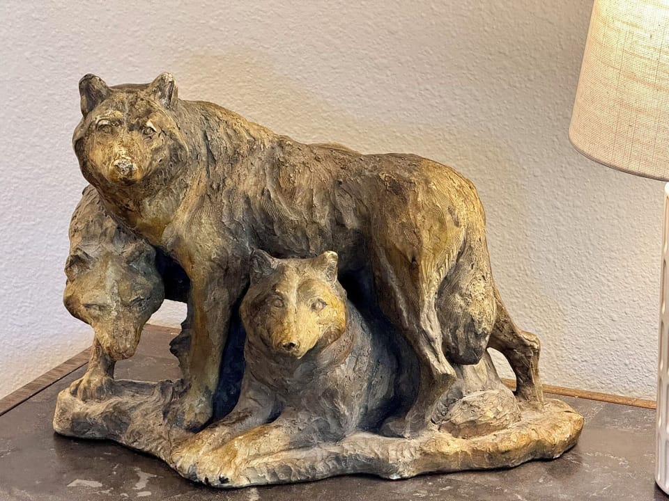 You're in the wolf pack during your stay!