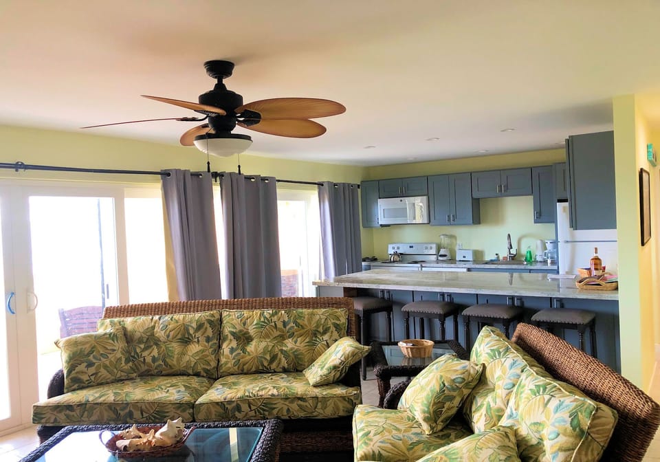 Plenty of comfy furniture to relax.