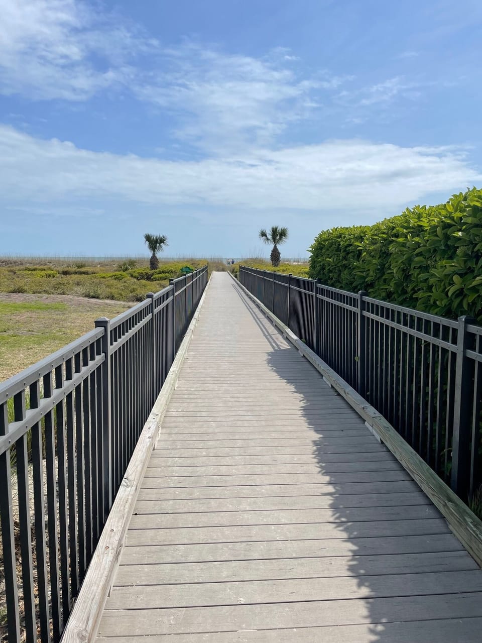 Walkway to beach from Seaside Villas.