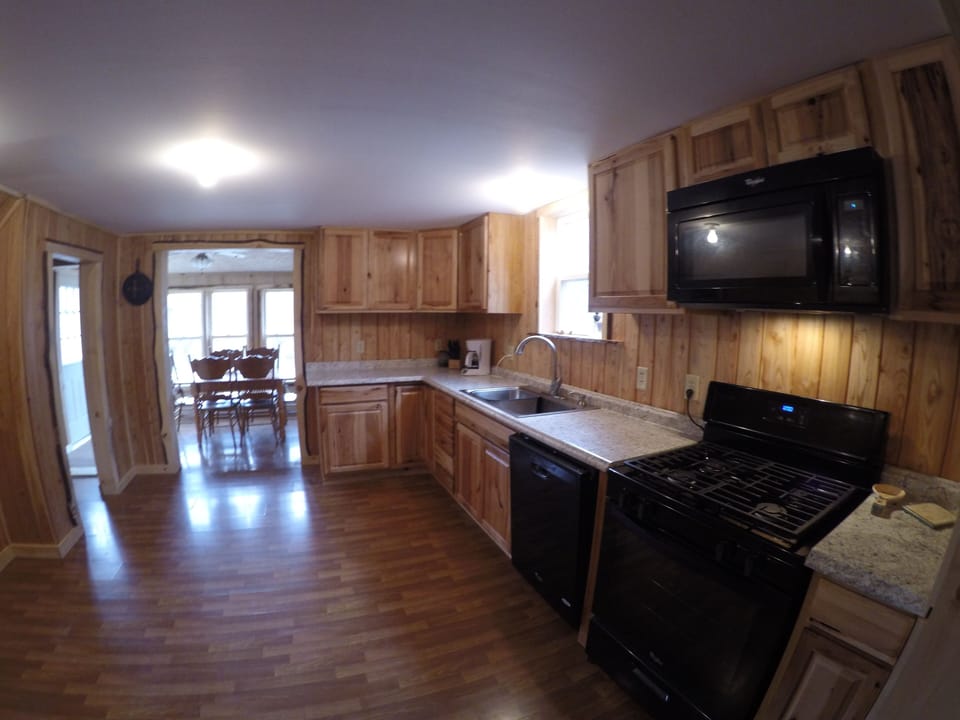 Our entirely remodeled kitchen has everything that a chef would need! 