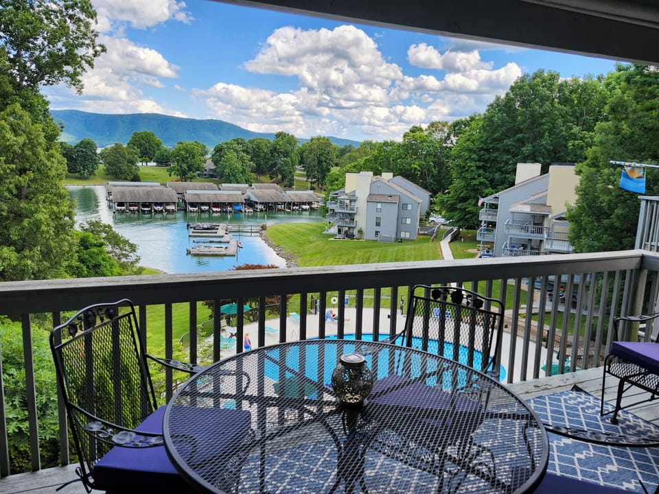 Relax and Enjoy the beautiful view from the deck.