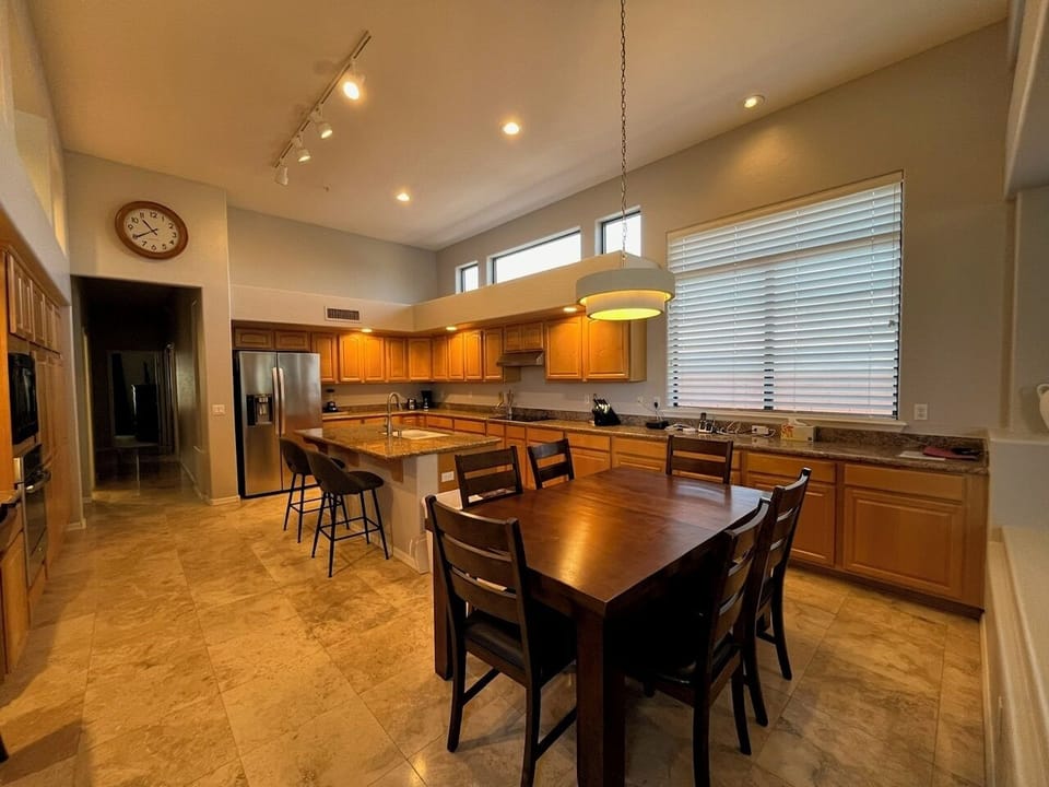 Kitchen and Dining Area