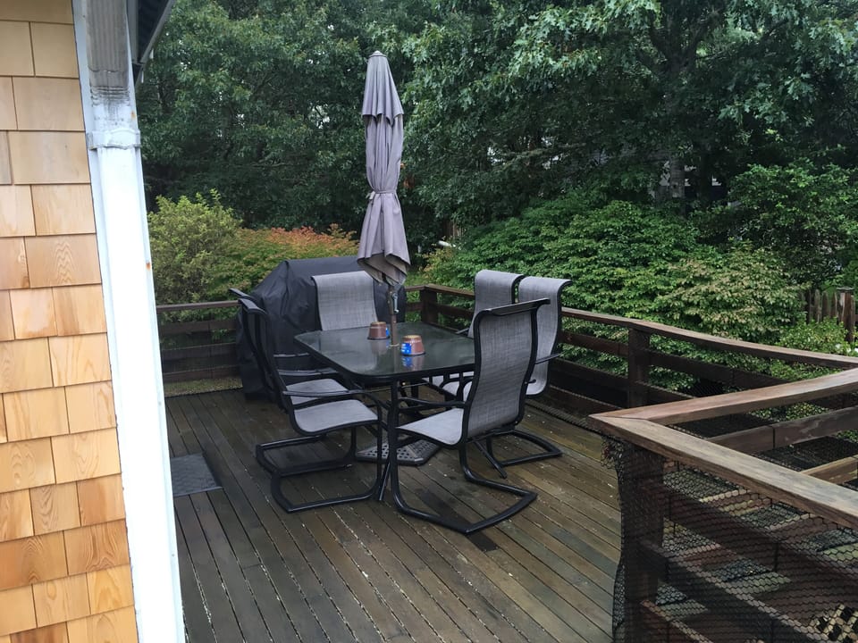 Deck-side Dining area