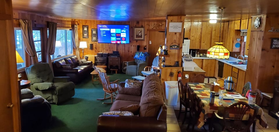 Living room and Kitchen/Dining open floorplan! Spacious with great lake views.