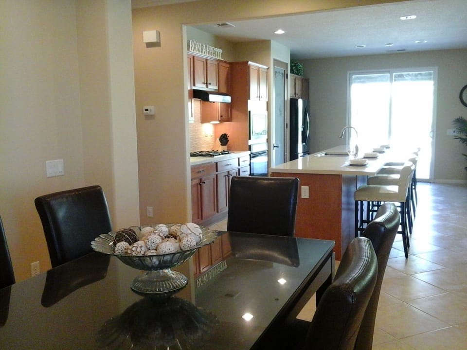 Dining Table Next To Kitchen