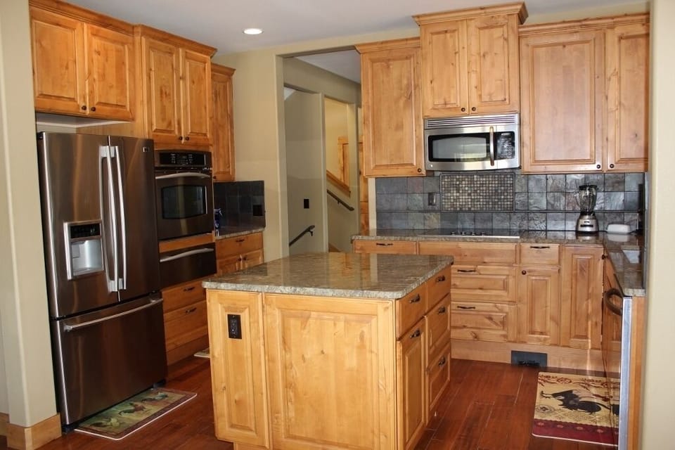 All stainless steel appliances