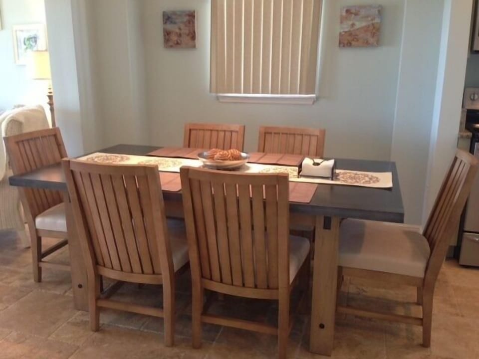 Unit #101 Dining Area