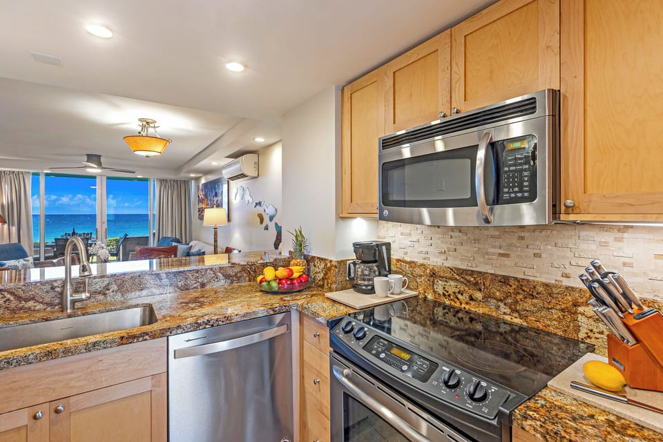 Bright, open, and ready for island-inspired meals