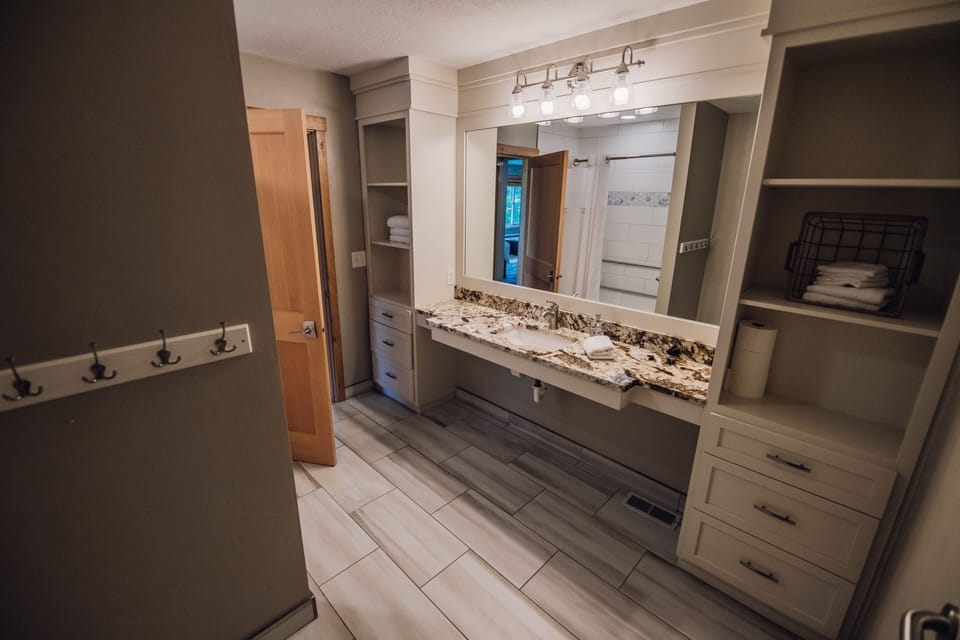 Main floor bathroom 