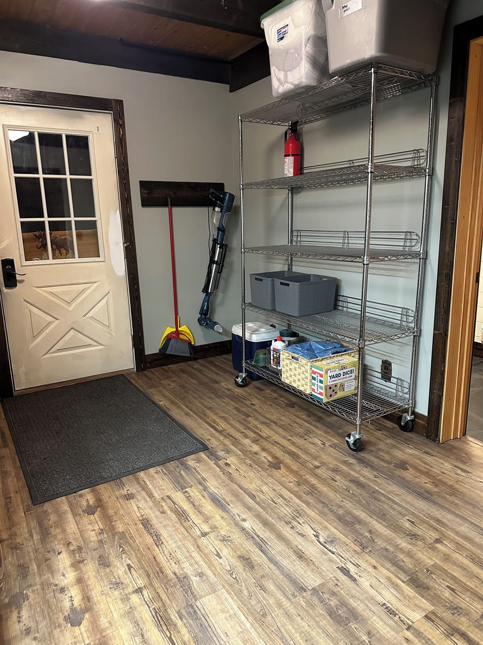 Mudroom.