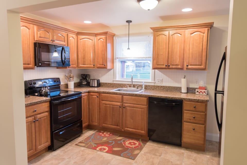 Bright and cheery kitchen