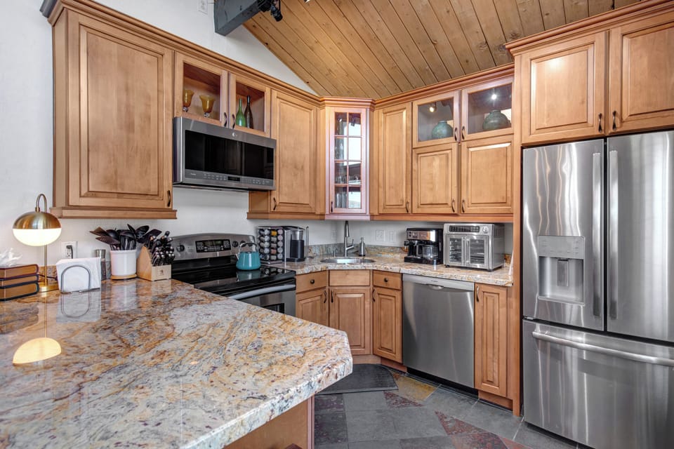 Upper level kitchen