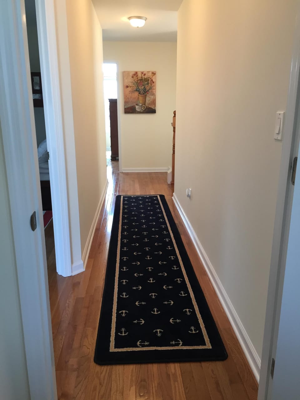 upstairs hallway