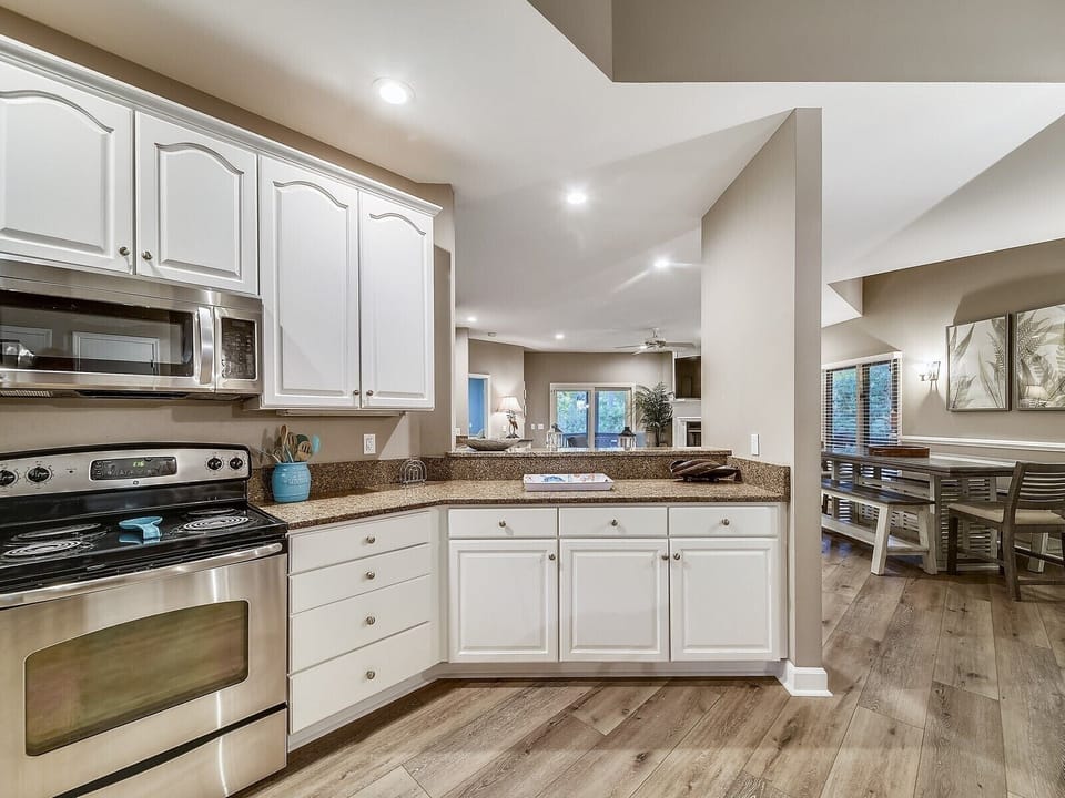 Open Kitchen at 8 Cottage Court