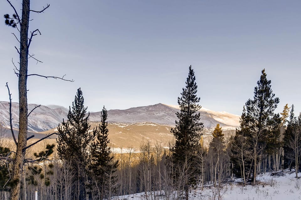 One of many gorgeous views of the white-capped mountains!