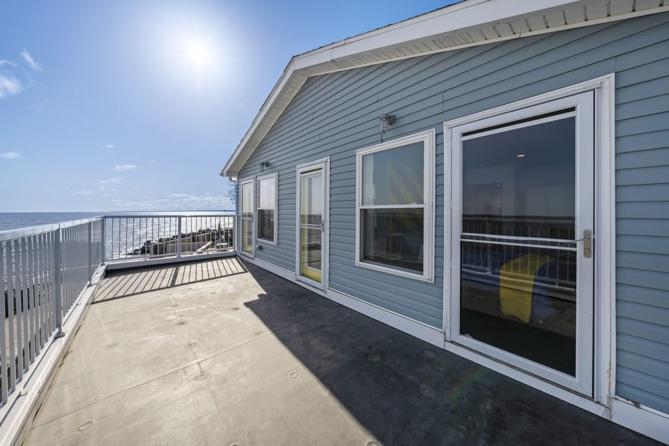Deck outside of Bedrooms 4 and 5