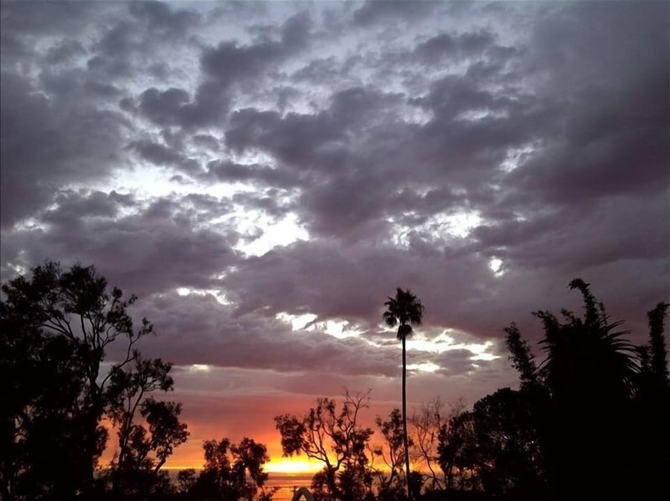 La Jolla Sunset from the property