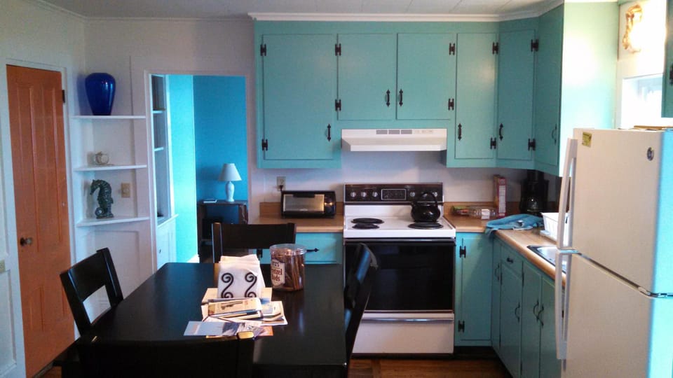 Our kitchen, ready for your lobster feast!