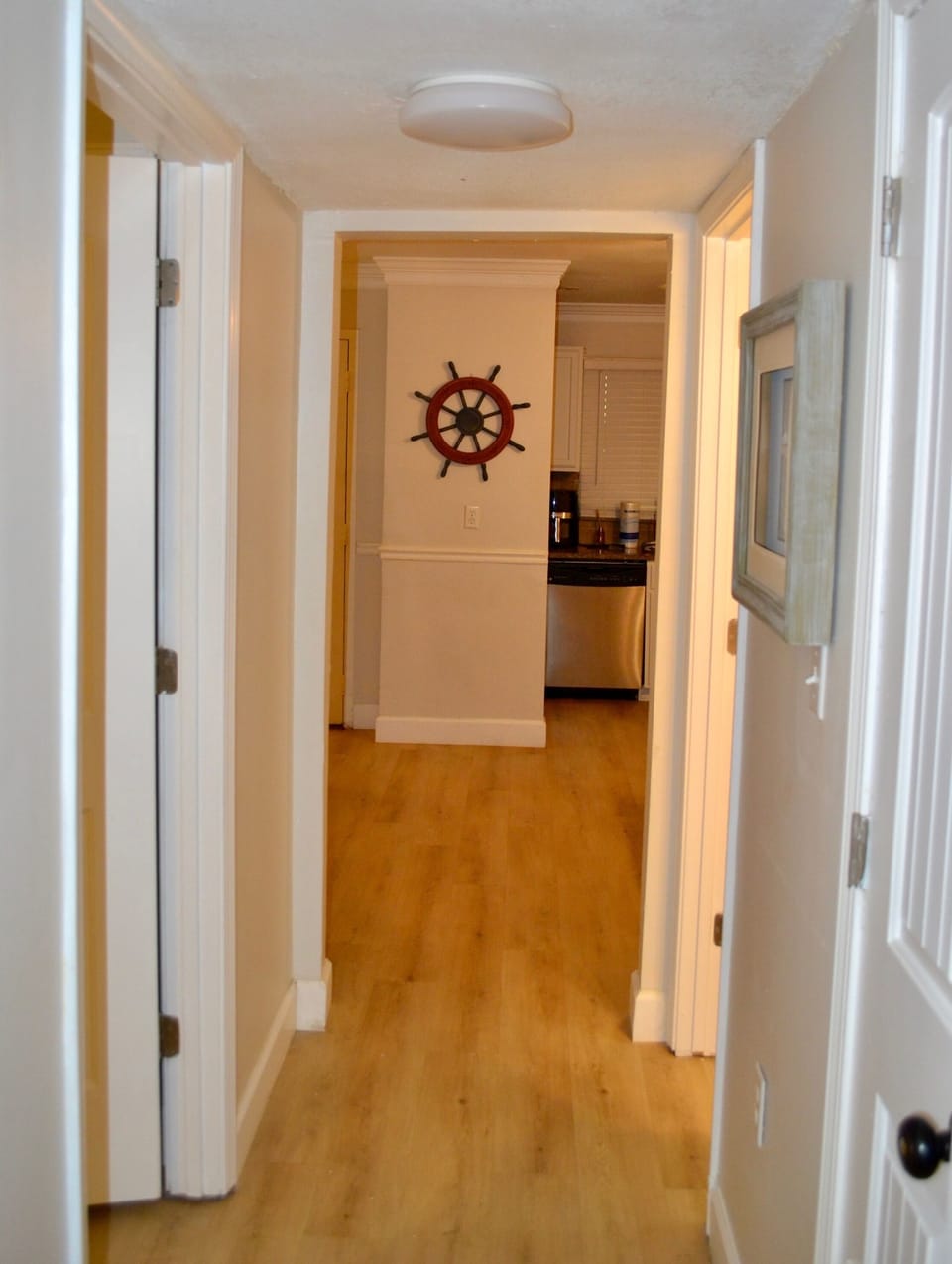 New flooring throughout