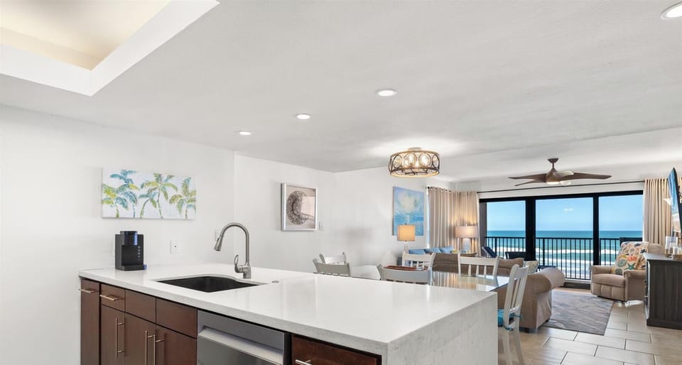 The Fantastic View of The Ocean From The Kitchen