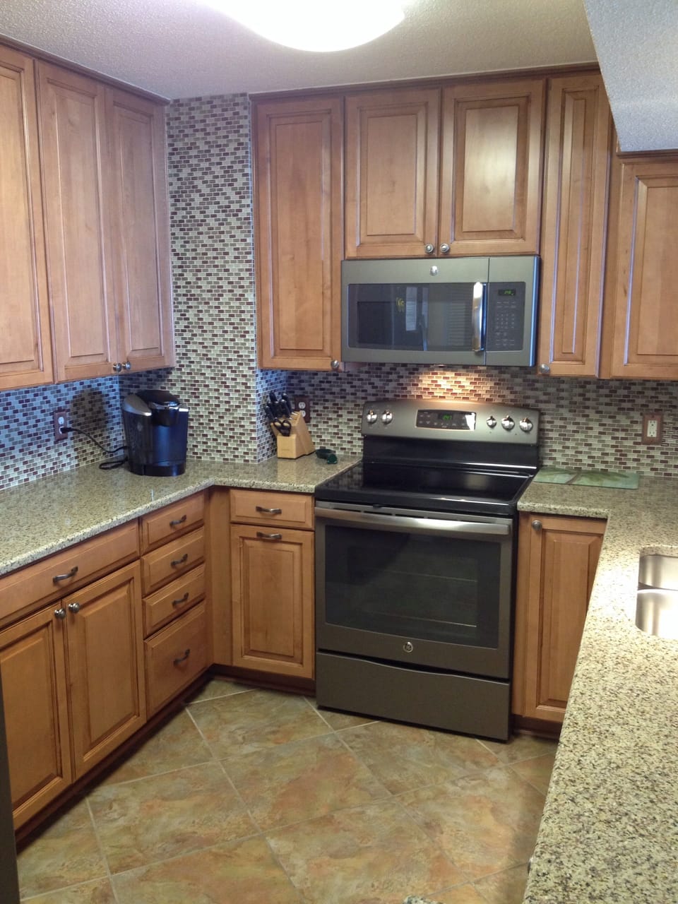 Complete kitchen renovation in 2014.  Dishwasher and microwave replaced in 2025.