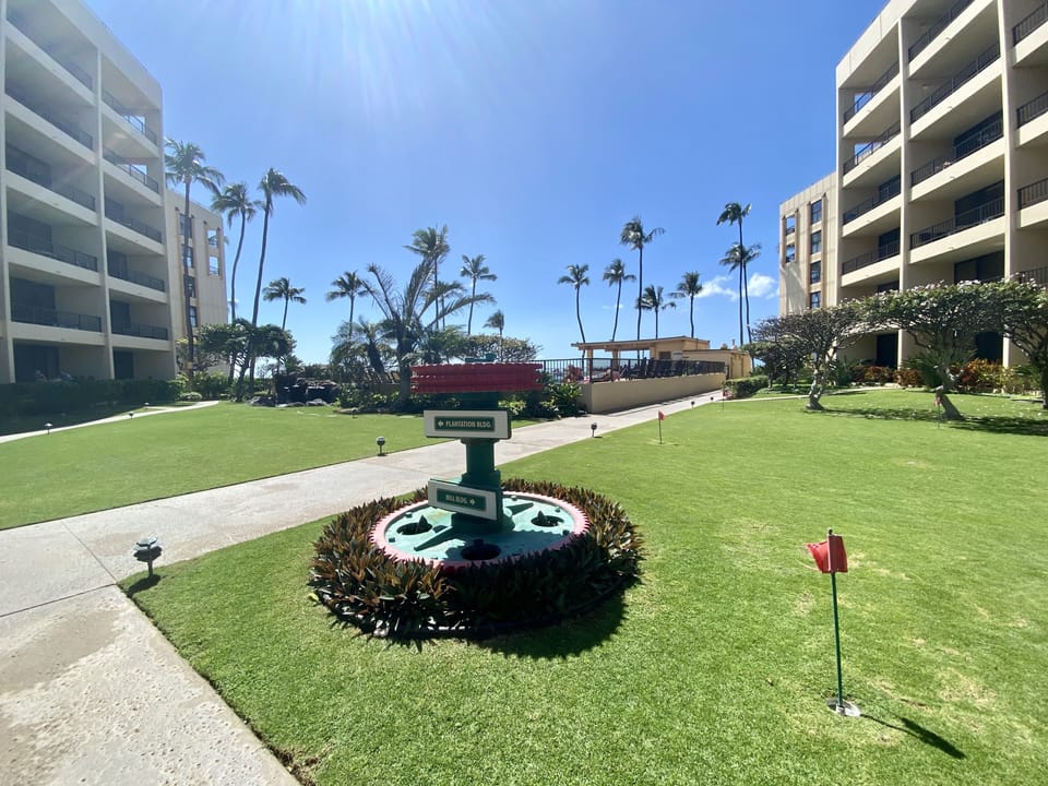 Sugar Beach putting green
