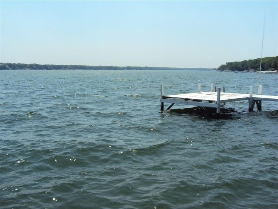 Swim from the pier!