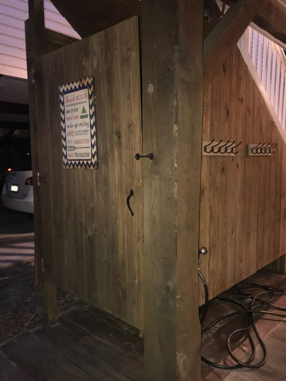 Outside Hot & Cold Shower 