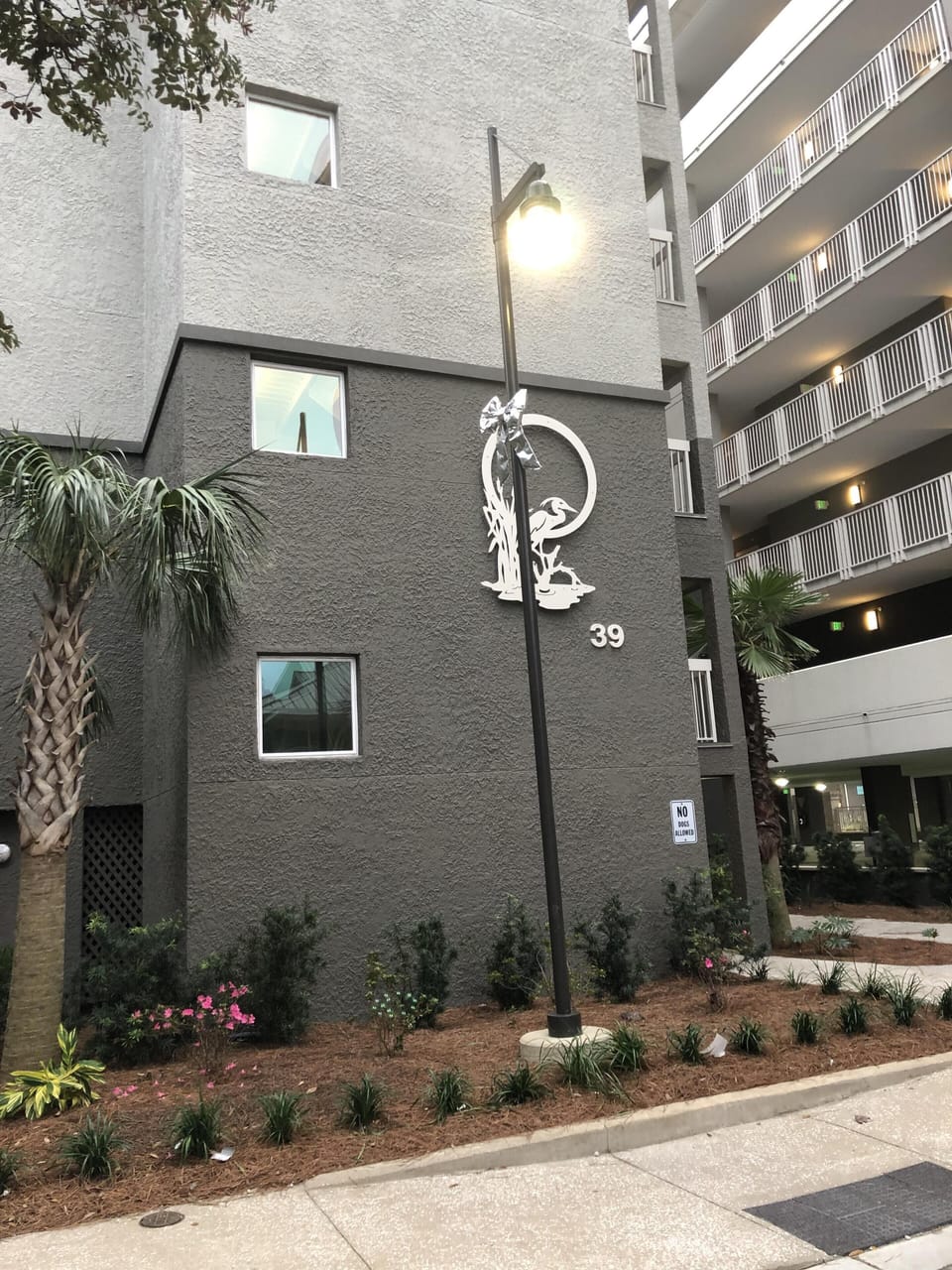 Newly painted exterior of 39 South Forest Beach Drive