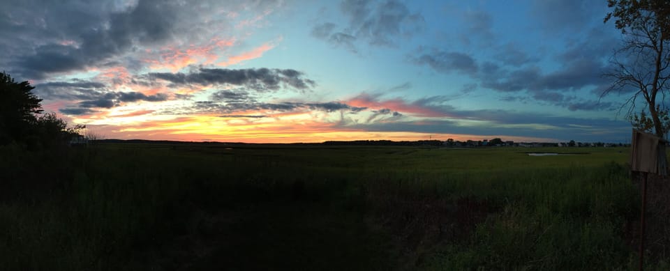 Terrific sunsets on the marsh