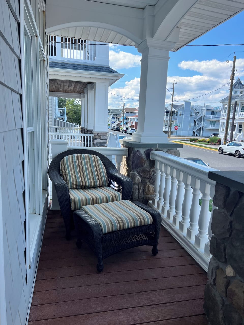 Front porch seating