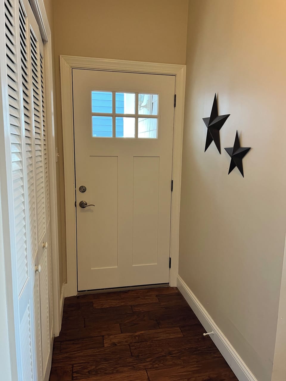 Side door entry