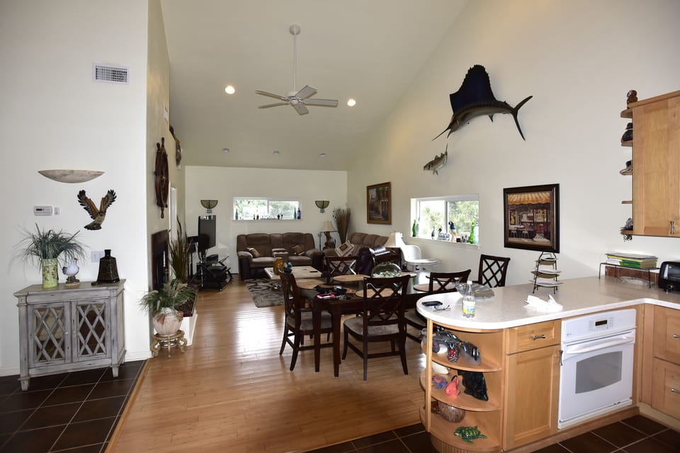 Open floorplan