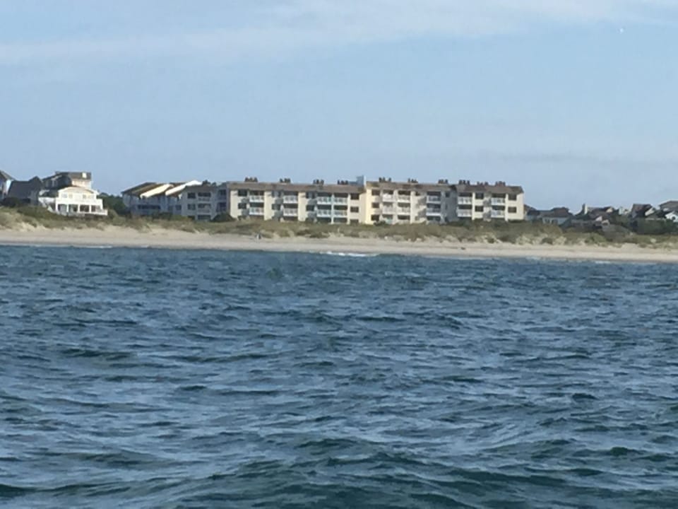 Looking back at Point Emerald Villas