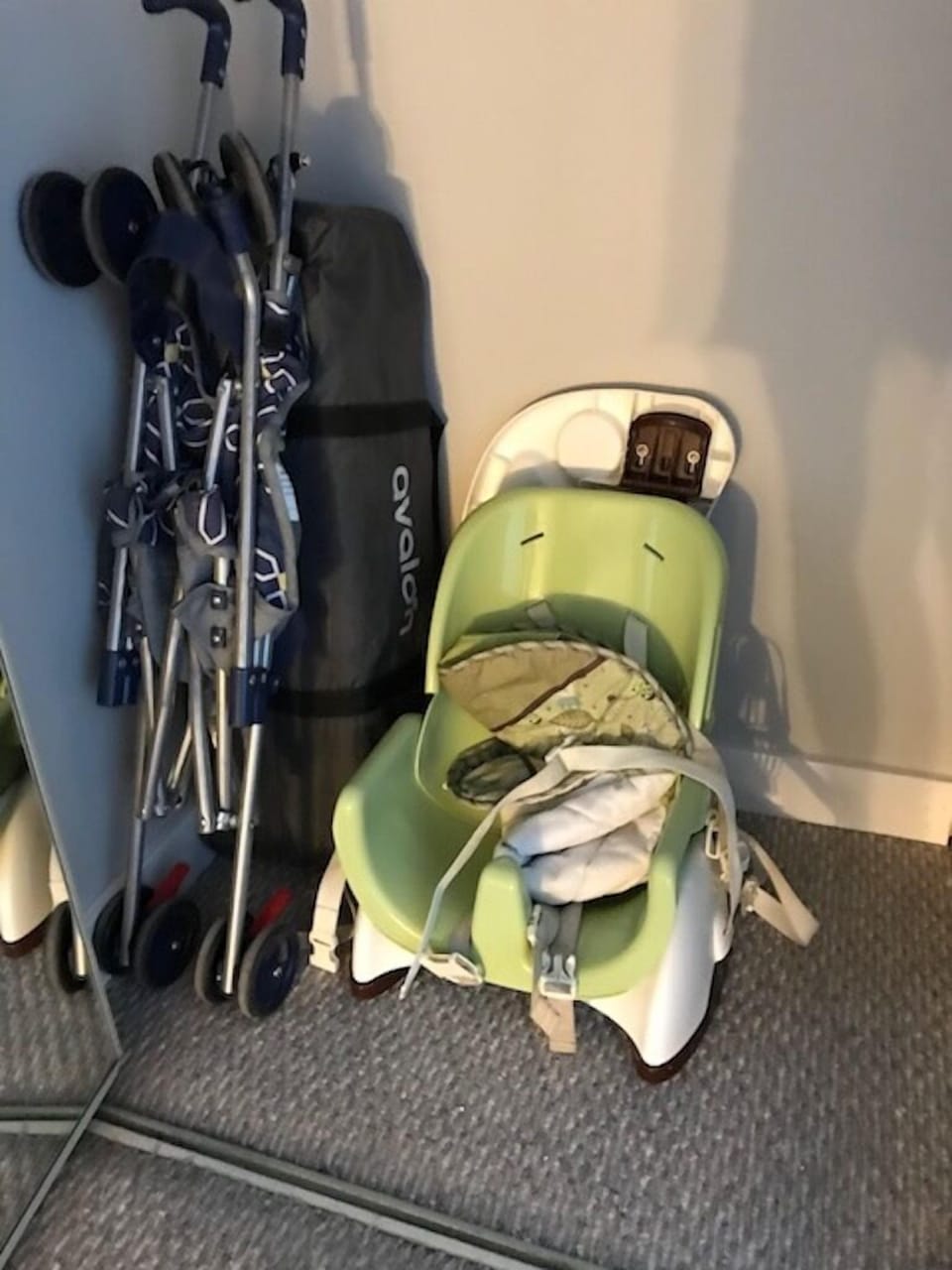 Baby / Toddler Items in Closet
