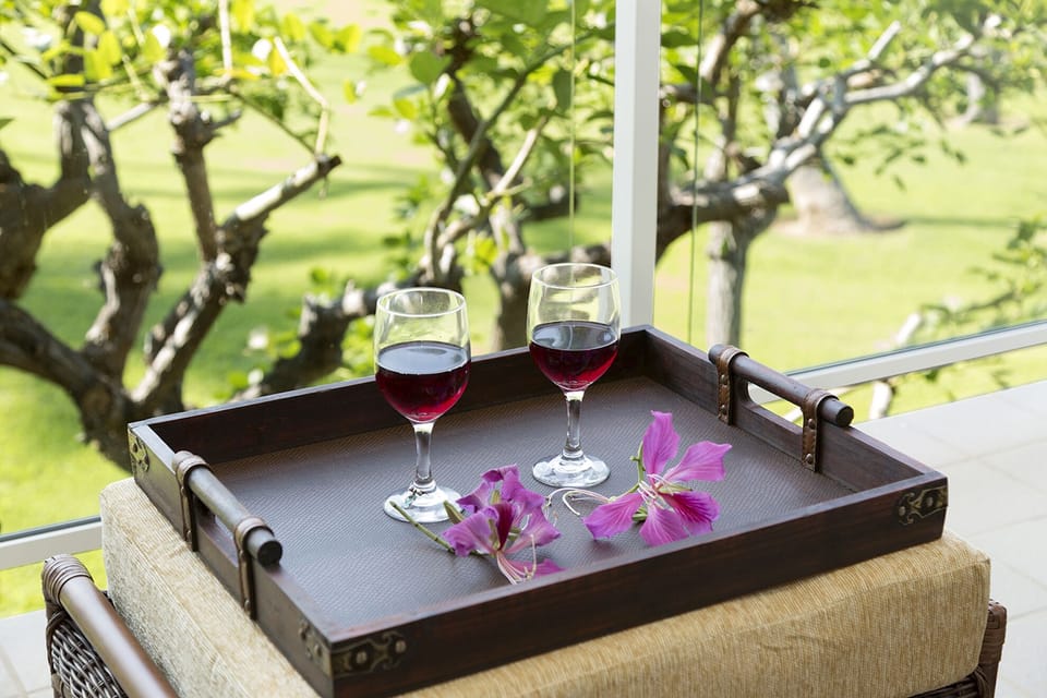 Toast another perfect day in paradise on your wrap-around lanai.   Perfection! 