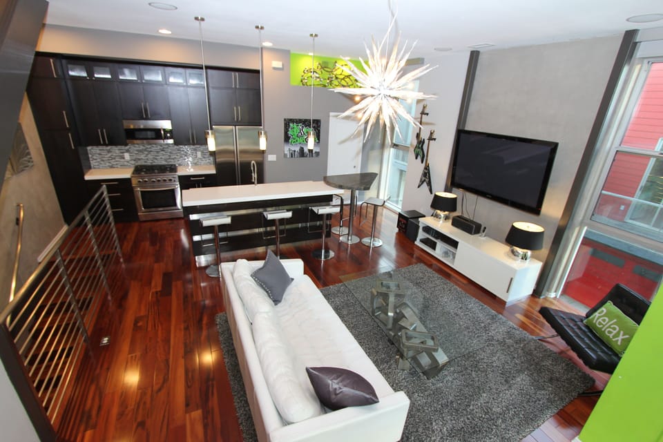 2nd Floor Italian Leather Couch
