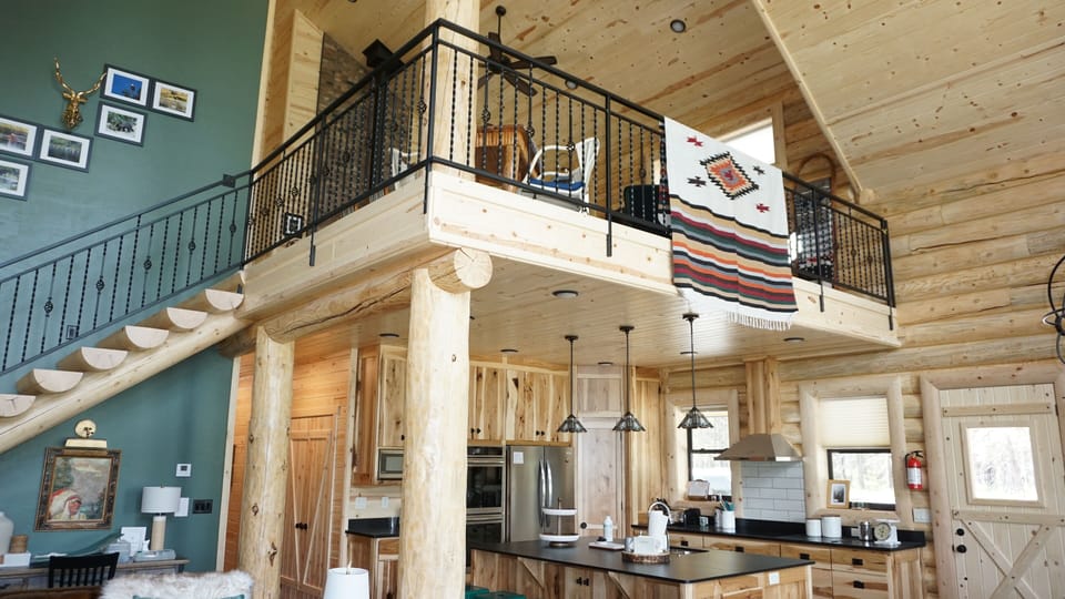 Loft above kitchen