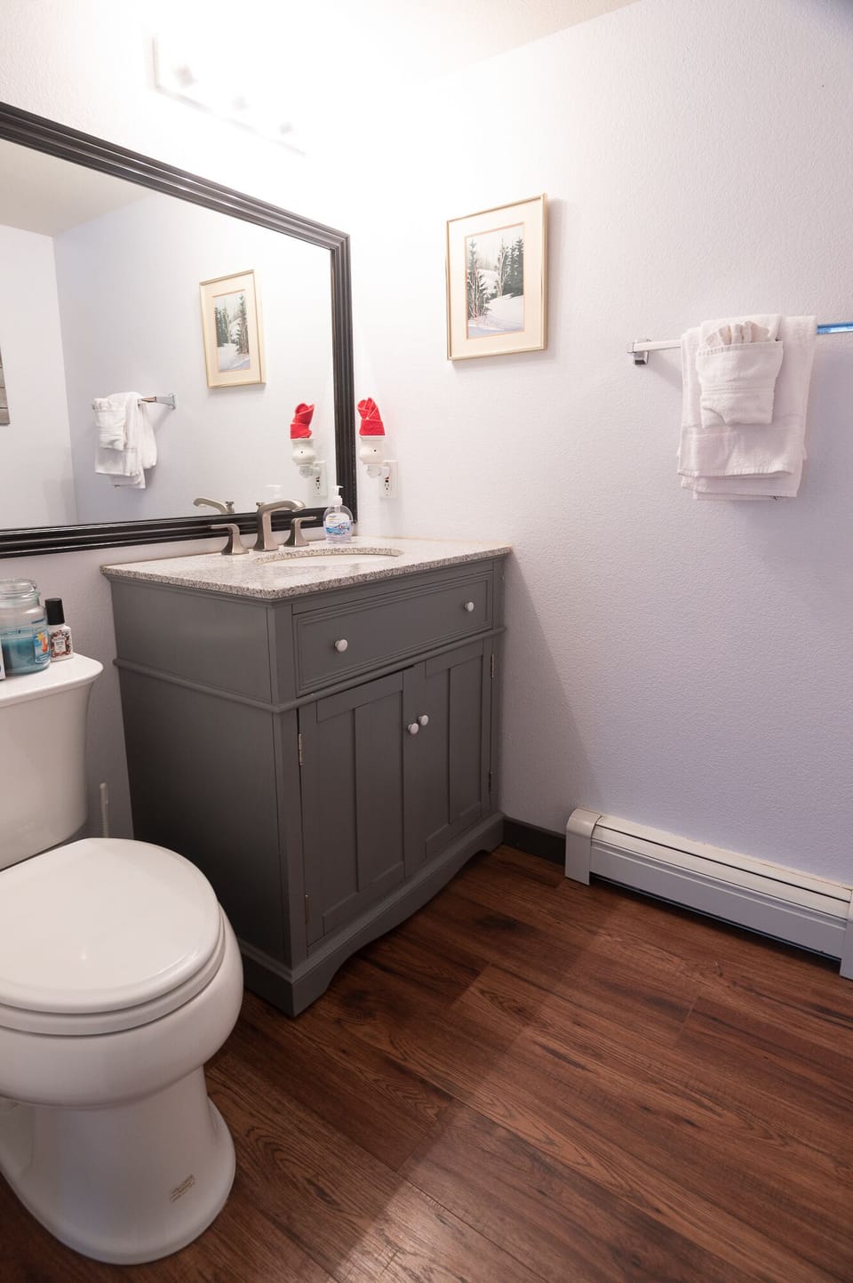 Half-bath on 2nd (Main) level
