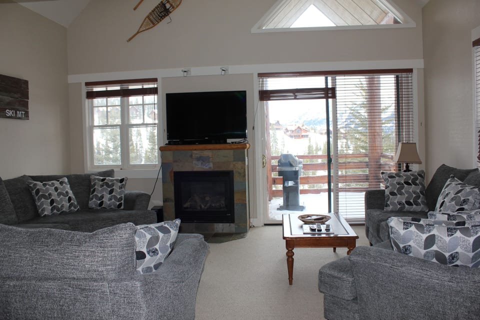 Lots of seating for relaxing after a day on the slops!