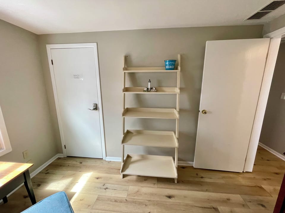 Bunk bed room. Storage and dresser available.
